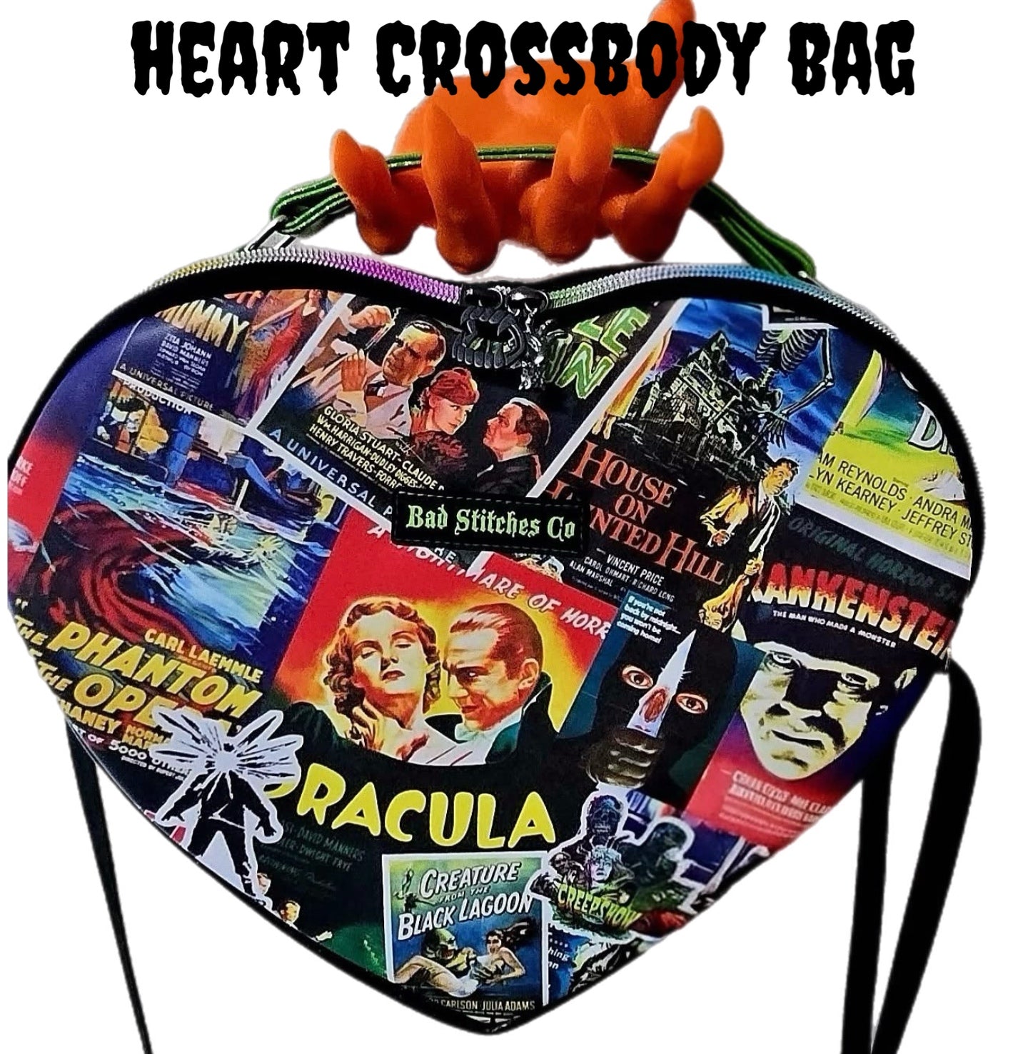 Custom Heart Crossbody