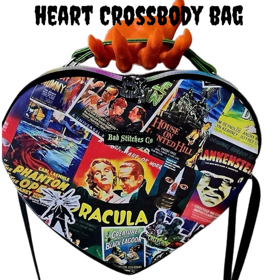 Custom Heart Crossbody