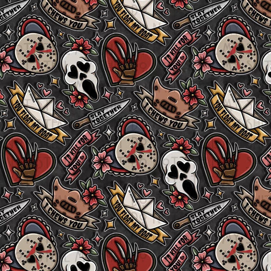 Horror Day  -Cotton Lycra