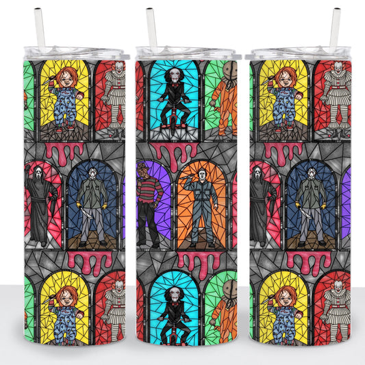 Horror tumbler 20 oz