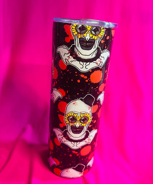 Clown tumbler 20 oz