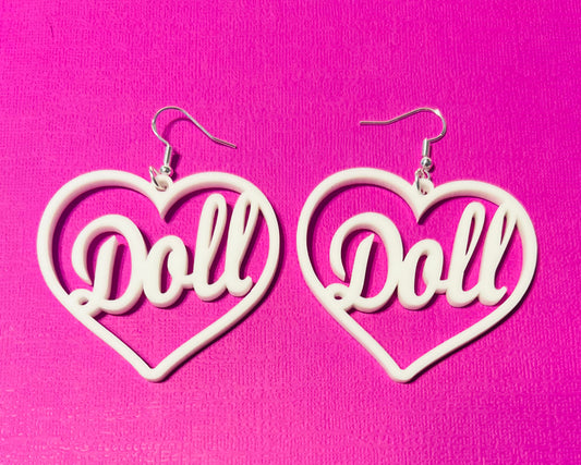 White doll hoops