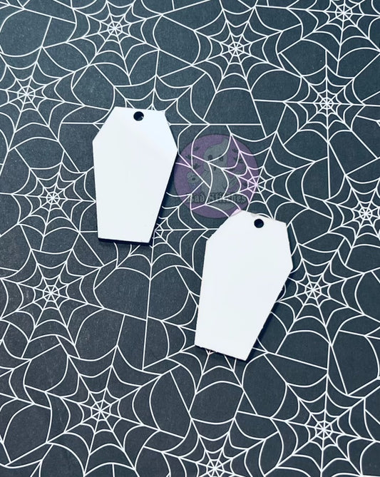Coffin Earring Blanks