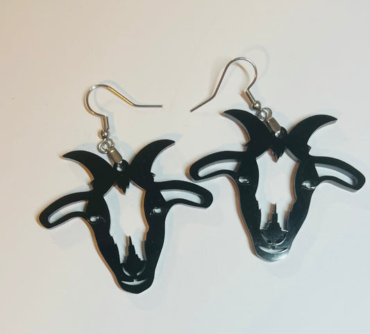 Black Phillip Earrings