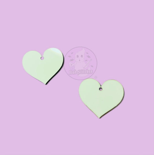 Heart Earring Blanks